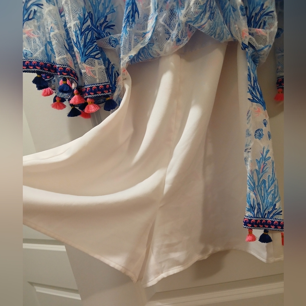NWT Lilly Pulitzer Coral Romper - Picture 6 of 13